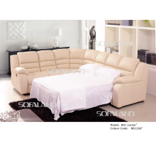 Canapé-lit d&#39;angle en cuir moderne 801 #